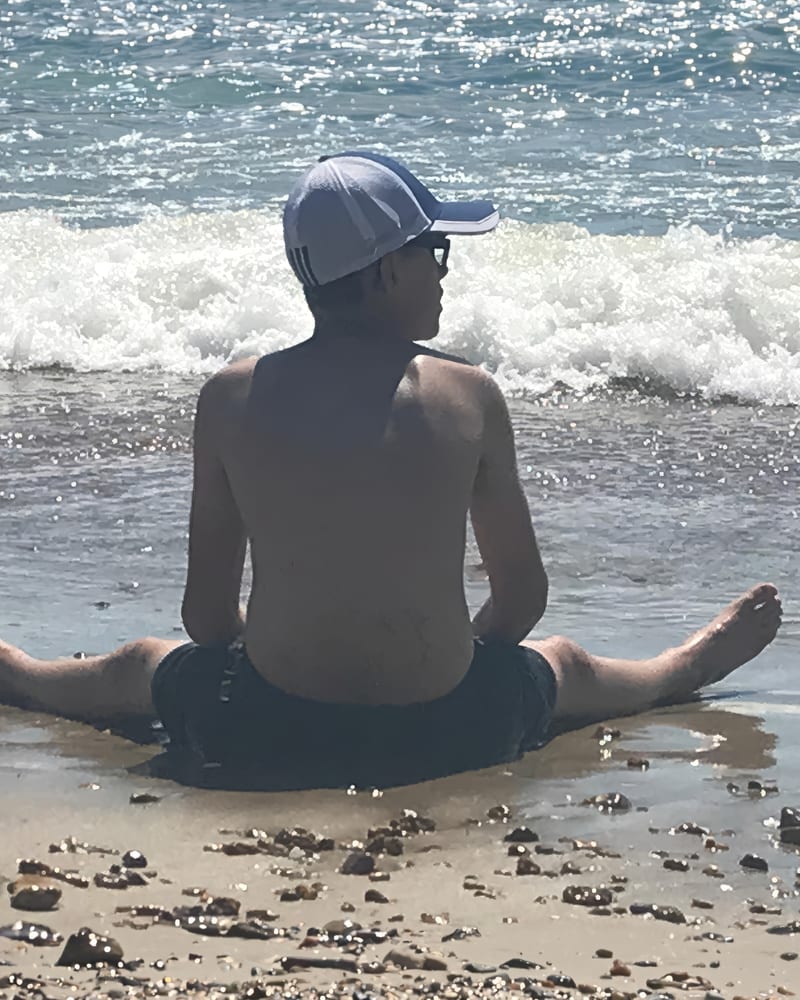 Child at the beach