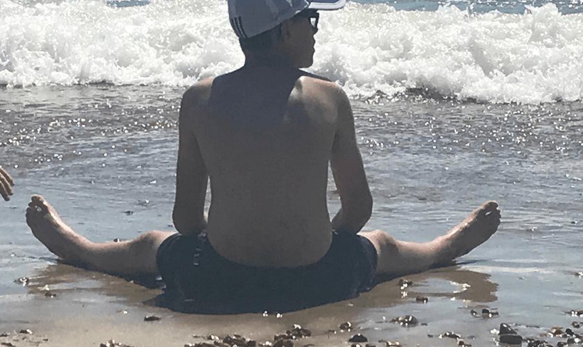 Child at the beach