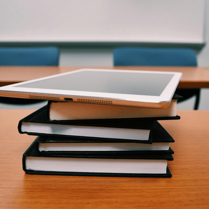 Learning resources in a classroom