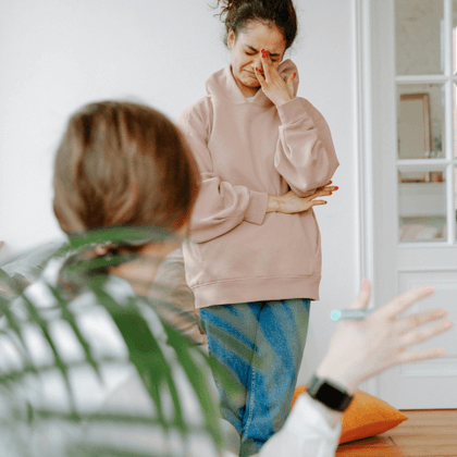 A therapy conversation